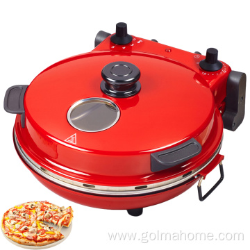 Electric pizza maker with 30 minutes timer